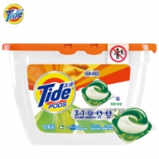 汰渍 Tide3合1洗衣凝珠(天然护衣)18颗/盒*2件