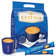 爆卖1亿杯：40袋 Catfour咖啡 蓝山风味 咖啡三合一