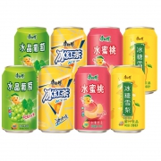 康师傅 冰红茶/水蜜桃/酸梅汤/冰糖雪梨/水晶葡萄 310ml*8听 13.9元包邮（需用券）