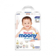 Natural moony 裤型纸尿裤M58 单包 *2件