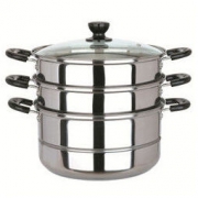 MAXCOOK 美厨 MZB-26 三层蒸锅 26cm *3件