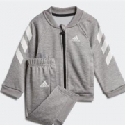 1日0点、61预告：adidas阿迪达斯 ED1174 婴童长袖拉链运动套装