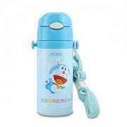 THERMOS 膳魔师 FFS-400DRM 哆啦A梦儿童保温吸管杯 400ml