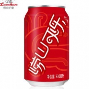 崂山可乐330ml*24罐整箱