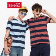 18日0点：Baleno 班尼路 88902240 男士撞色条纹T恤
