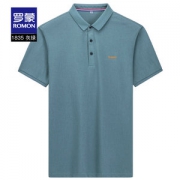 出口量国内第一 罗蒙 男士商务休闲Polo衫