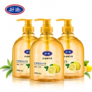 好迪 柠檬清香型 洗手液 500ml*3瓶 19.9元包邮