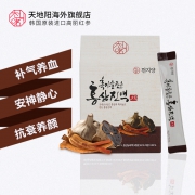 韩国进口，理气强身抗衰老：10mlx30袋 天地阳 6年根红参黑蒜浓缩精华口服液