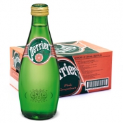 perrier 巴黎水 天然气泡矿泉水 西柚味  330ml*24瓶 99元包邮（下单立减）
