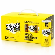 玉百味 鲜榨NFC 水果玉米汁 245ml*12瓶/箱
