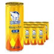 北冰洋 精制低糖桔汁汽水果汁 248ml*12听