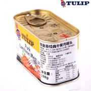 丹麦皇家认证 Tulip 郁金香 经典午餐肉罐头 198g*2罐