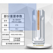 影驰HOF PRO M.2 PCIe 4.0 台式机SSD固态硬盘 1T