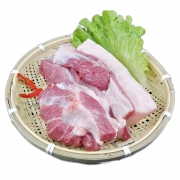 天猫 百亿补贴：王明公 新鲜土猪肉 前后腿肉 4斤装 98元包邮（需用券）