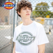 Dickes 帝客 情侣款大logo纯棉短袖T恤