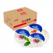贝儿强 酸奶果肉布丁 1090g 19.9元包邮（需用券）
