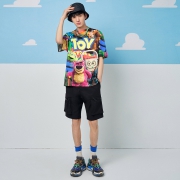 1日0点、61预告：PEACEBIRD MEN 太平鸟 BWDAA2218 男士印花T恤 *3件 381.79元包邮（合127.26元/件）