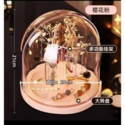 天猫 桑代 耳环收纳盒 旋转展示架子