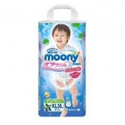 1日0点：Moony 尤妮佳 男宝宝拉拉裤 XL38 64.5元含税包邮（前5000件）