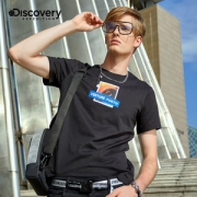 Discovery 100%纯棉 男女休闲T恤