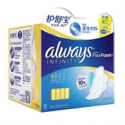 护舒宝Always 液体卫生巾 240mm 18片 *2件 + 270mm 10片 *2件