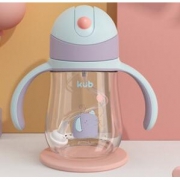 61预告：KUB 可优比 宝宝学饮杯 240ml *2件 78.5元包邮（前2小时，合36.75元/件）