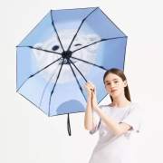 蕉下bananaunder 小巧便携晴雨两用折叠三折伞 2把