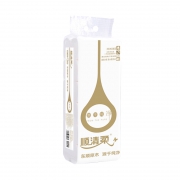 顺清柔 白金版 无芯长条卷纸 4层*75g*12卷 8.91元