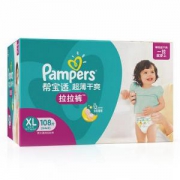 京东PLUS会员：Pampers帮宝适 超薄干爽绿帮拉拉裤 XL108片*4件