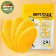 天猫 10点开始：Three Squirrels 三只松鼠 芒果干 116gx3袋 14.95元包邮（前1000件）