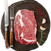 绝世 澳洲进口 原肉整切牛排套餐 1300g/10片