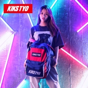 KIKSTYO 时尚大容量帆布双肩包 39元包邮（需用券）