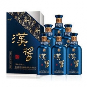 茅台 MOUTAI 茅台酱香酒 汉酱 蓝色铂金 51度 500ml*6瓶 整箱装 贵州茅台酒股份有限公司出品