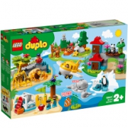 LEGO 乐高 得宝系列 10907 环球动物（新款 ）