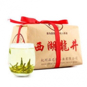 品竺 雨前 西湖龙井茶 传统纸包 250g *2件