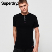 1日0点、61预告：Superdry 极度干燥   SM60102RTM 男士T恤圆领短袖 106元包邮