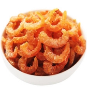 鲜煌 青岛金钩海米 250g 淡干无盐