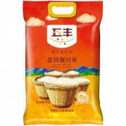 华润 五丰 盘锦蟹田大米 东北大米 5kg *5件