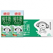 京东JOY联名款、德国进口，200mlx24盒x4件  Weidendorf德亚 脱脂纯牛奶