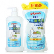 PIGEON 贝亲 奶瓶 PL156 清洗剂补充套装 700ml+600ml