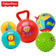 Fisher-Price 费雪 F0906 宝宝初级训练球五合一套装
