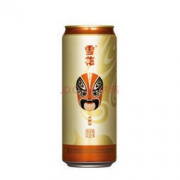苏宁SUPER会员： 雪花啤酒（Snowbeer）11.5度 脸谱 500ml*12听 整箱装