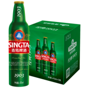 青岛啤酒 高端铝瓶装 1903精酿  473ml*12瓶