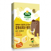 限地区：爱氏晨曦 儿童奶酪再制芝士干酪条 香蕉味108g/6支 *14件 112.33元包邮（双重优惠）