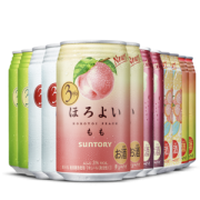 日本原装进口 三得利旗下 和乐怡HOROYOI 6口味 预调网红鸡尾酒 350mL*12罐