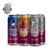 大跃啤酒 组合款（少帅+甫子+隐士） 500ml*6听 *3件 207.9元（下单立减）