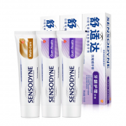 12日10点、88VIP：SENSODYNE 舒适达 抗敏感牙膏套装 100g*3支装 *2件 66.4元包邮（双重优惠，前5分钟）