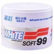SOFT99 丽彩白蜡 350g 白色车专用 *2件