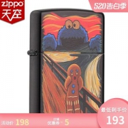 美国原机进口 Zippo 呐喊姜饼人彩印 16孔防风打火机