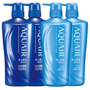资生堂水之密语（AQUAIR）净澄水活(倍润型)洗护套装(洗发水600ml*2+护发素600ml*2) *2件